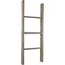 Ekena Millwork 19"W x 48"H x 3 1/2"D Vintage Farmhouse 3 Rung Ladder, Barnwood Decor Collection, Reclaimed Grey DECR019X048X04LDRGY - alternate 1